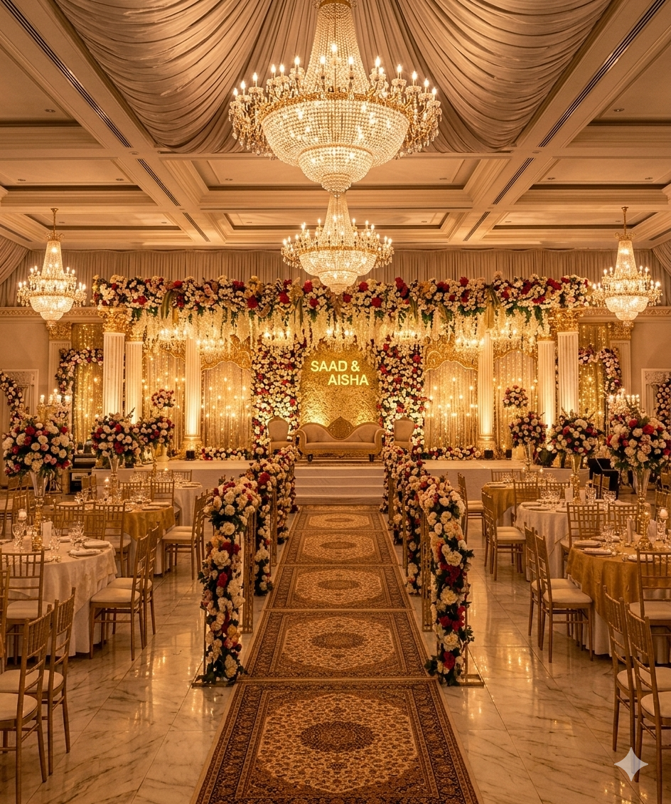 Styled private celebration venue